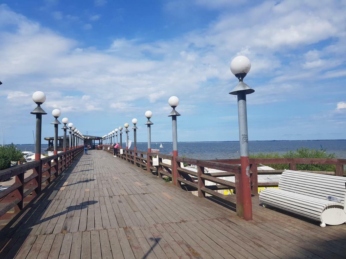 Apartament "Zloty Relaks" Tuz Przy Plazy Z Balkonem Z Widokiem Na Hel I Hamakami Puck Exterior foto