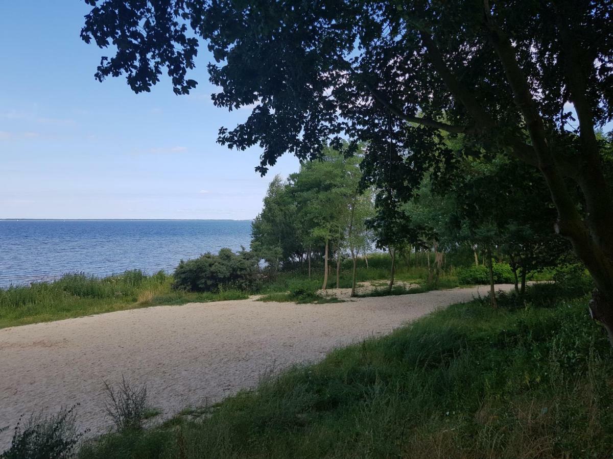Apartament "Zloty Relaks" Tuz Przy Plazy Z Balkonem Z Widokiem Na Hel I Hamakami Puck Exterior foto