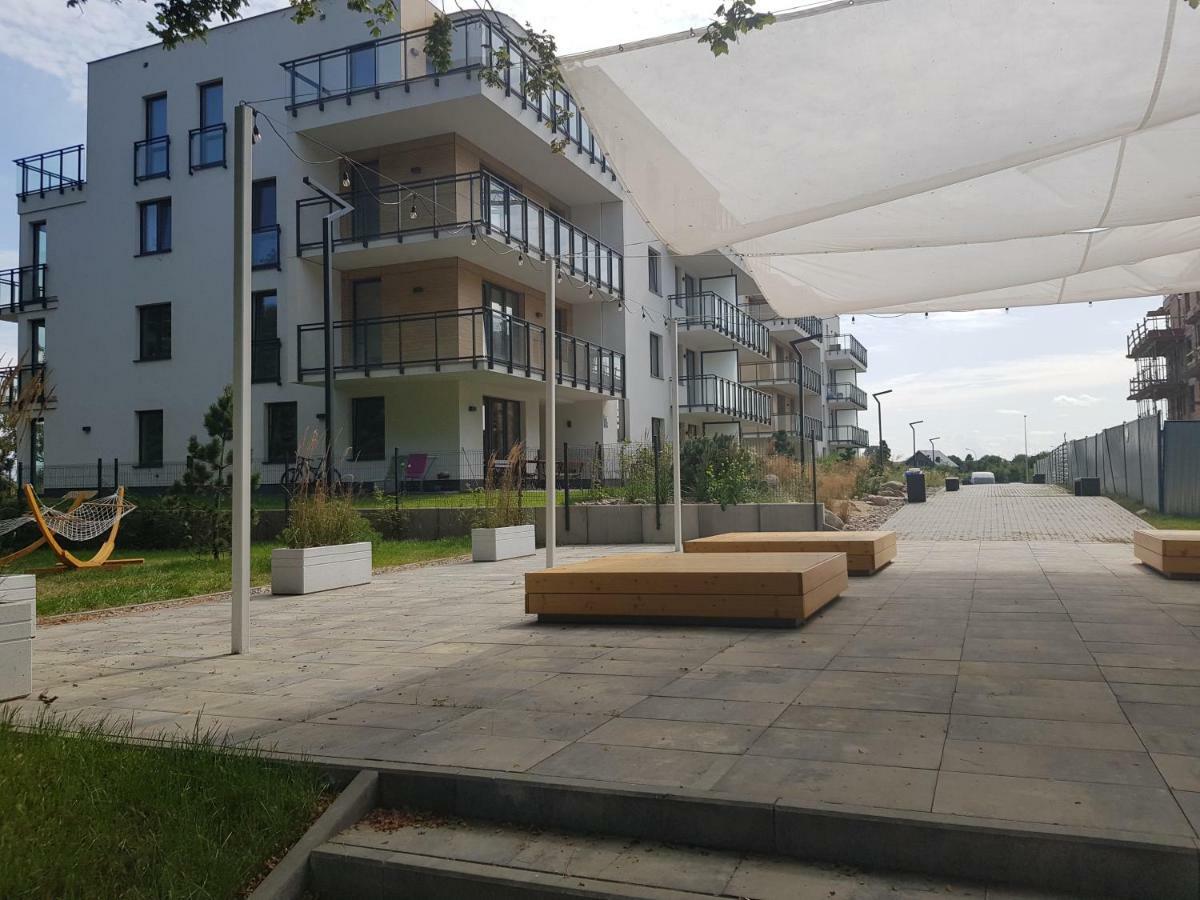 Apartament "Zloty Relaks" Tuz Przy Plazy Z Balkonem Z Widokiem Na Hel I Hamakami Puck Exterior foto